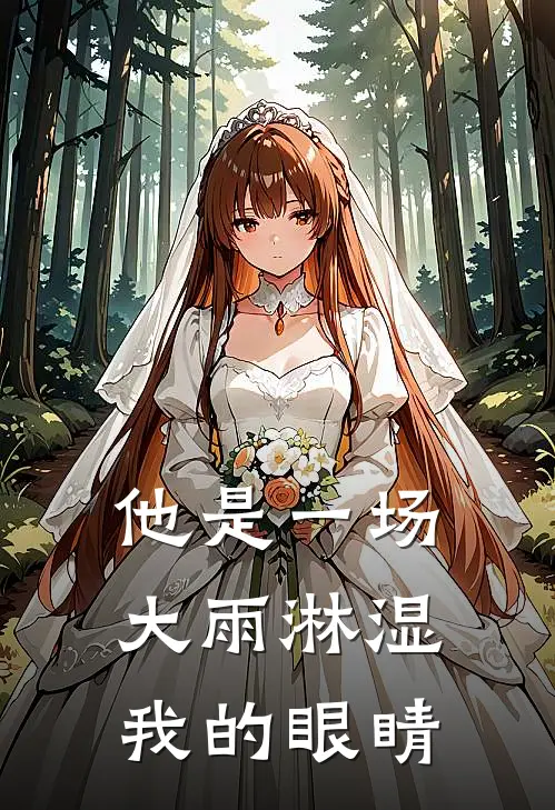 他是一场大雨淋湿我的眼睛英文