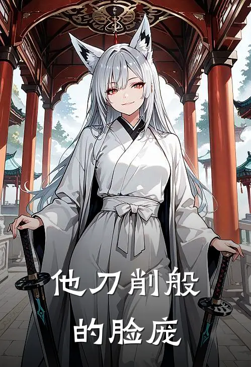 他刀削般的脸庞