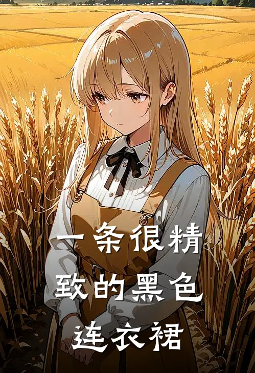 一条很精致的黑色连衣裙
