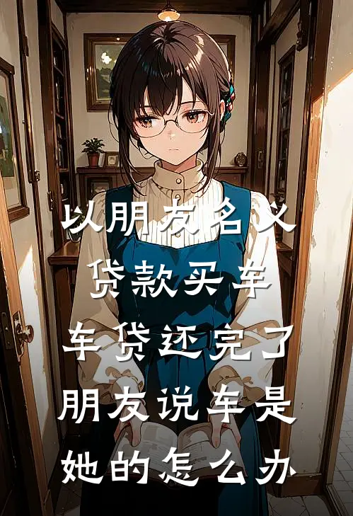 以朋友名义贷款买车,车贷还完了,朋友说车是她的怎么办