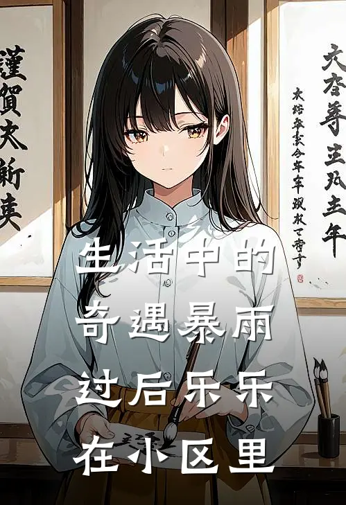 生活中的奇遇暴雨过后乐乐在小区里
