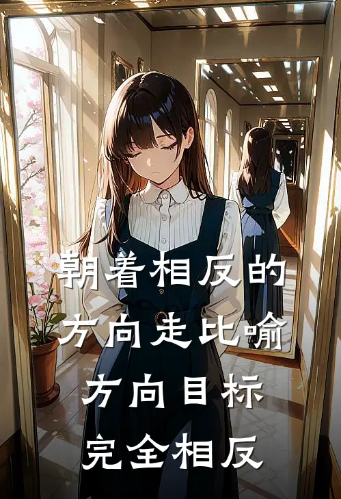 朝着相反的方向走比喻方向目标完全相反