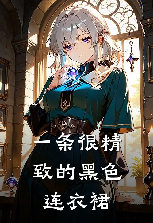 一条很精致的黑色连衣裙