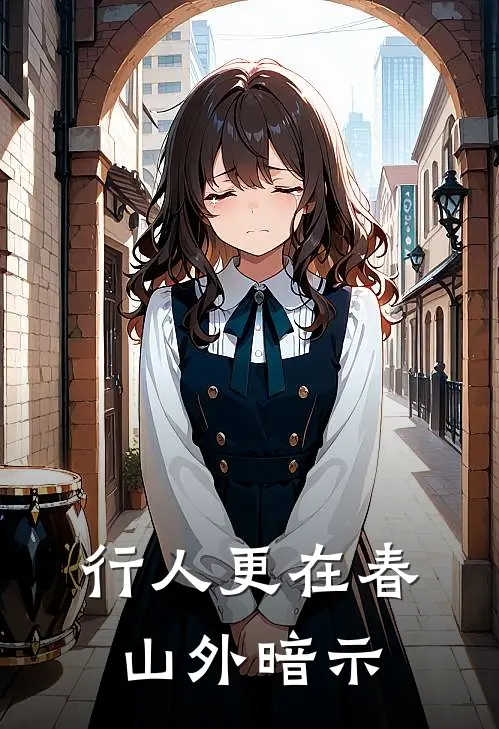 行人更在春山外暗示