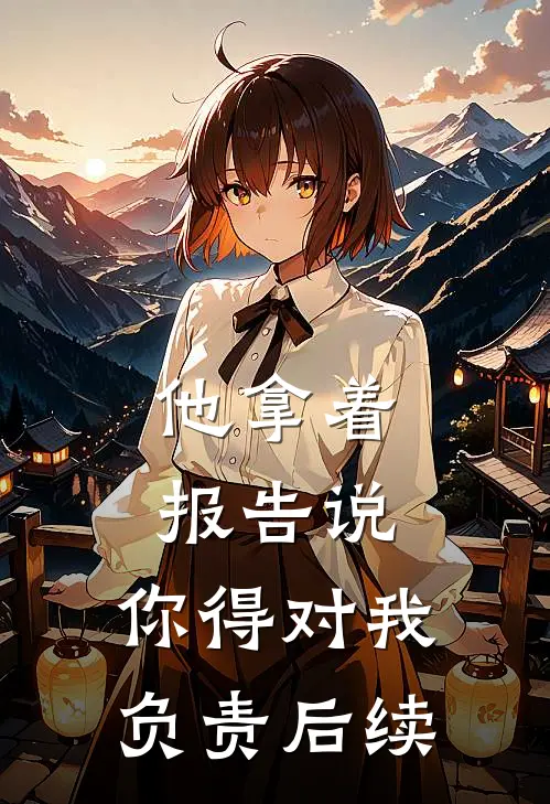 他拿着报告说：你得对我负责后续