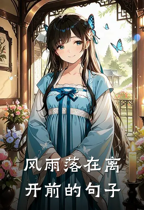 风雨落在离开前的句子