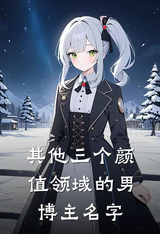 其他三个颜值领域的男博主名字