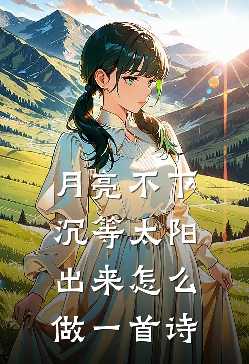 月亮不下沉等太阳出来怎么做一首诗