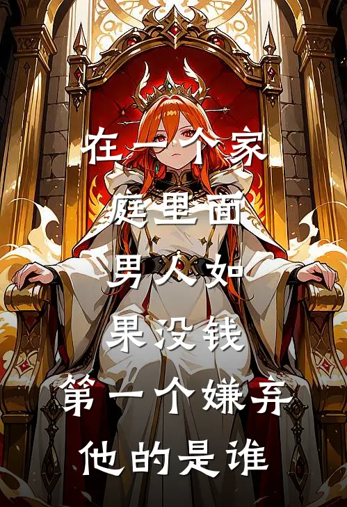 在一个家庭里面,男人如果没钱,第一个嫌弃他的是谁