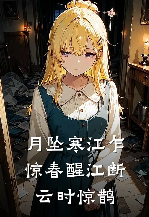 月坠寒江乍惊春醒江断云时惊鹊