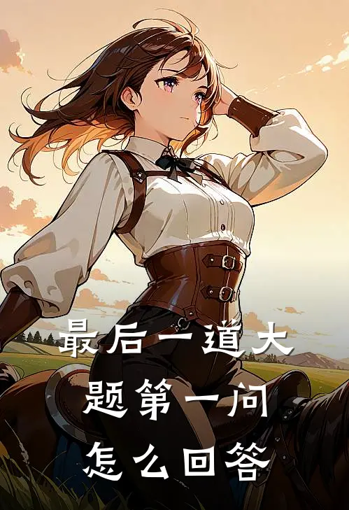 最后一道大题第一问怎么回答
