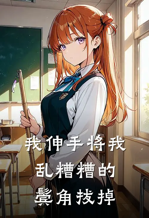 我伸手将我乱糟糟的鬓角拔掉