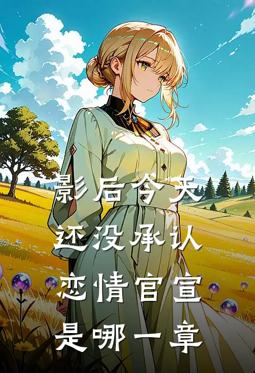 影后今天还没承认恋情官宣是哪一章