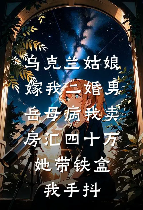 乌克兰姑娘嫁我二婚男，岳母病我卖房汇四十万，她带铁盒我手抖