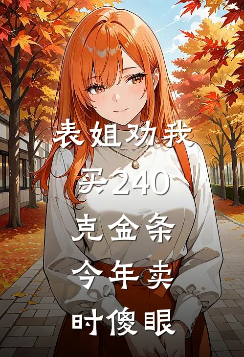 表姐劝我买240克金条，今年卖时傻眼