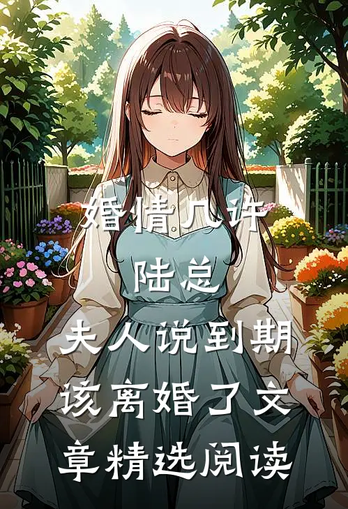 婚情几许：陆总，夫人说到期该离婚了文章精选阅读