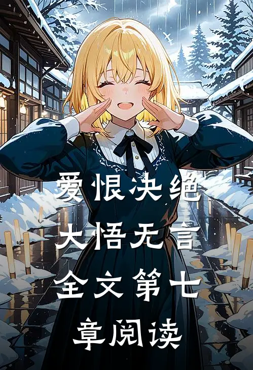 爱恨决绝,大悟无言全文第七章阅读视频