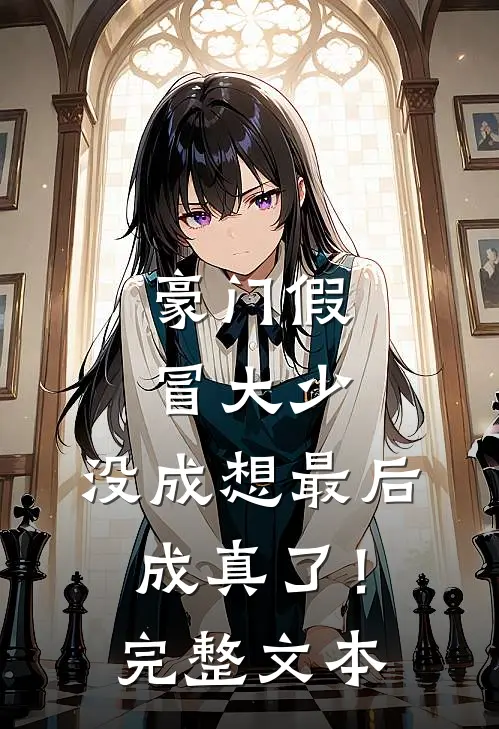 豪门假冒大少,没成想最后成真了!完整文本