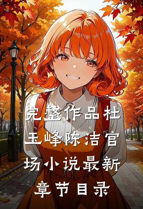 完整作品杜玉峰陈洁官场小说最新章节目录