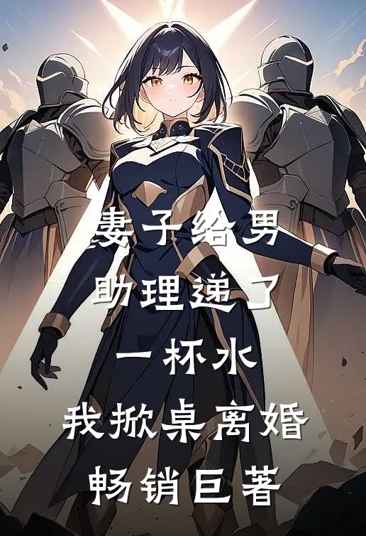 妻子给男助理递了一杯水,我掀桌离婚畅销巨著